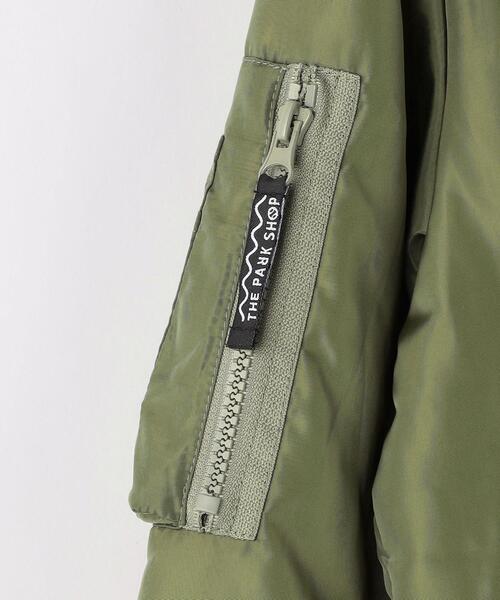 THE PARK SHOP（ザパークショップ）の「【WEB限定】＜THE PARK SHOP＞ DOCKING MA-1 125cm-145cm（MA-1・キッズ・オリーブ・145cm/125cm/135cm）」の6枚目の写真