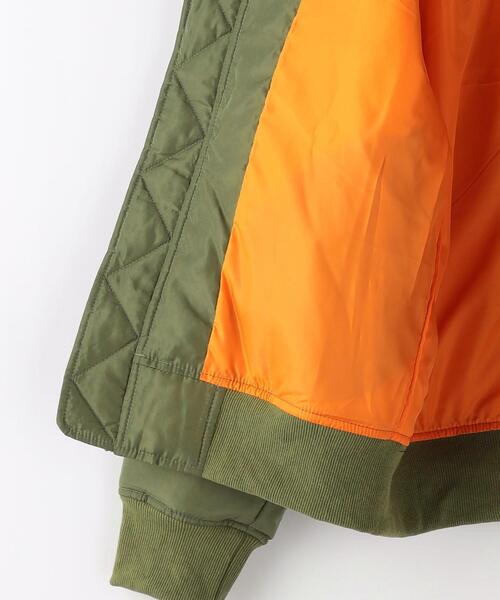 THE PARK SHOP（ザパークショップ）の「【WEB限定】＜THE PARK SHOP＞ DOCKING MA-1 125cm-145cm（MA-1・キッズ・オリーブ・145cm/125cm/135cm）」の8枚目の写真