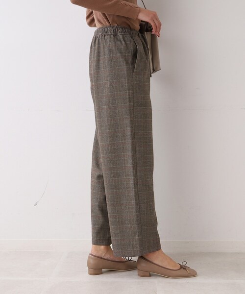 SHOO・LA・RUE（シューラルー）の「◆【起毛であったか/S-LL】ウエストゴムで安心＆らくちんなワイドパンツ（その他パンツ・レディース・ブラック/ブラウン系2/グレー系その他2・01/02/04/03）」の20枚目の写真