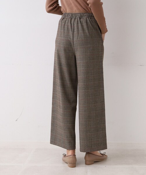 SHOO・LA・RUE（シューラルー）の「◆【起毛であったか/S-LL】ウエストゴムで安心＆らくちんなワイドパンツ（その他パンツ・レディース・ブラック/ブラウン系2/グレー系その他2・01/02/04/03）」の13枚目の写真