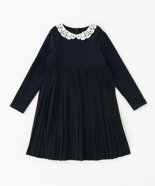 【美品】ケイトスペードキッズ　トドラー レースカラーワンピース120㎝ kate spade new york kids（ケイトスペードニューヨーク）の