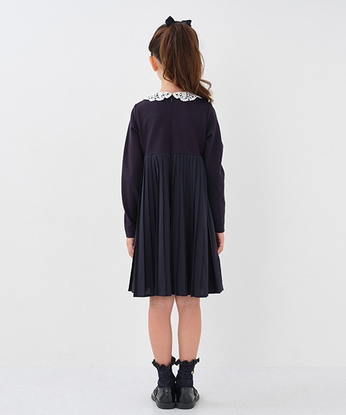 【美品】ケイトスペードキッズ　トドラー レースカラーワンピース120㎝ kate spade new york kids（ケイトスペードニューヨーク）の