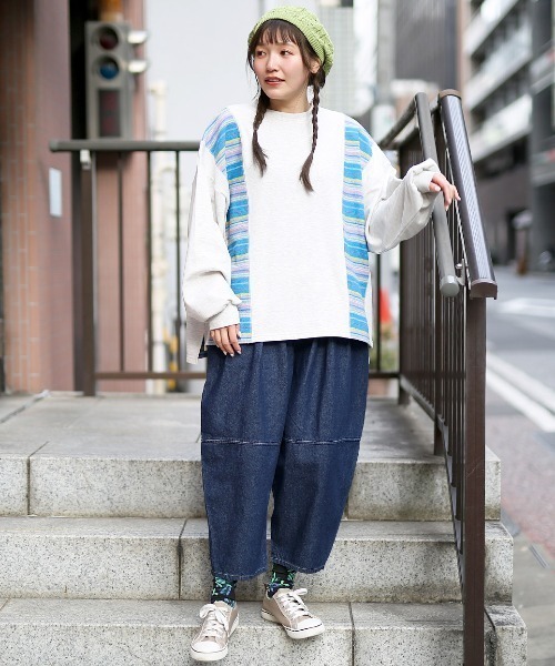 チチカカ(チチカカ)の「エッグバルーンパンツ(その他パンツ・レディース・インディゴブルー/ホワイト/カーキ/ブルー・FREE)」の22枚目の写真