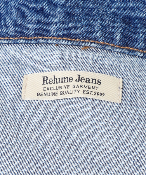 セール】Relume Jeans ワイドカバーオール（デニムジャケット