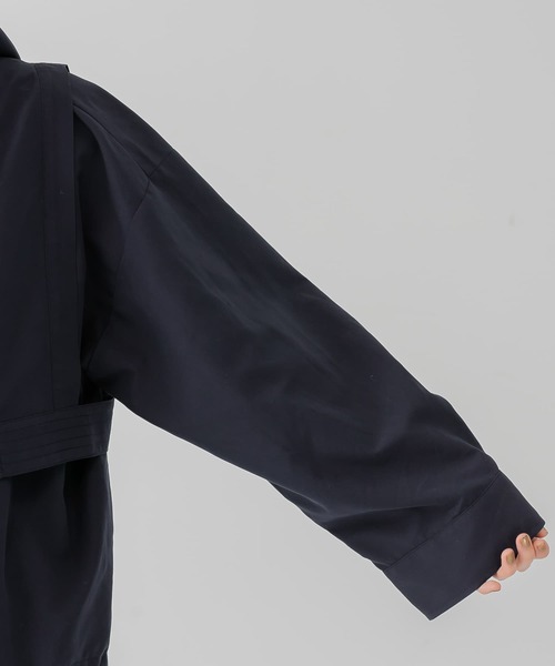 KBF（ケイビーエフ）の「ベストSETマウンテンパーカー（マウンテンパーカー・レディース・ネイビー/グリーン系その他/アイボリー・ONE）」の4枚目の写真