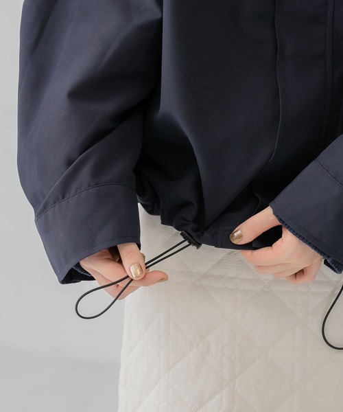 KBF（ケイビーエフ）の「ベストSETマウンテンパーカー（マウンテンパーカー・レディース・ネイビー/グリーン系その他/アイボリー・ONE）」の6枚目の写真