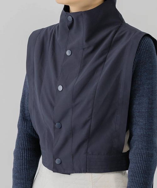 KBF（ケイビーエフ）の「ベストSETマウンテンパーカー（マウンテンパーカー・レディース・ネイビー/グリーン系その他/アイボリー・ONE）」の10枚目の写真