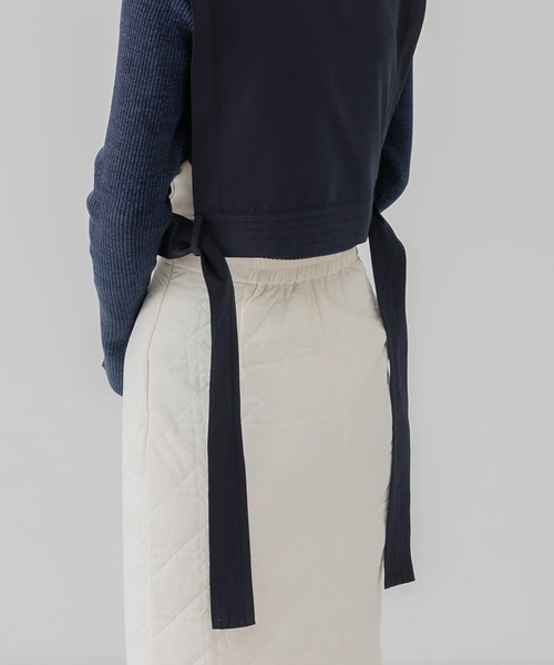 KBF（ケイビーエフ）の「ベストSETマウンテンパーカー（マウンテンパーカー・レディース・ネイビー/グリーン系その他/アイボリー・ONE）」の12枚目の写真