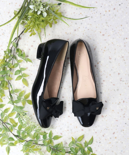 Bridget Birkin(ブリジットバーキン)の「【Bridget Birkin】リボンローファーパンプス(531602)(パンプス・レディース・ブラック/ブラック系その他/ベージュ/ピンク・22.5/23/23.5/24/24.5)」の15枚目の写真