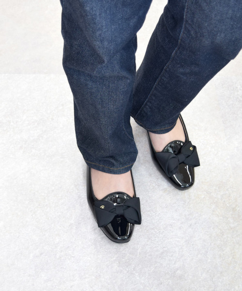 Bridget Birkin(ブリジットバーキン)の「【Bridget Birkin】リボンローファーパンプス(531602)(パンプス・レディース・ブラック/ブラック系その他/ベージュ/ピンク・22.5/23/23.5/24/24.5)」の16枚目の写真