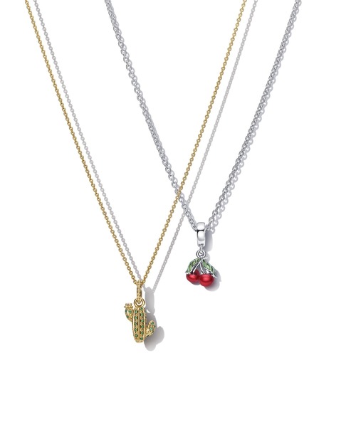 【セール】スパークリング デザート カクタス サボテン ペンダント チャーム（ネックレス）｜Pandora（パンドラ）