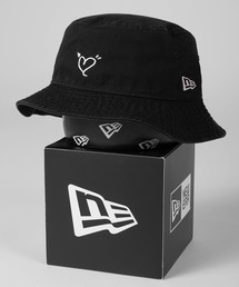 【NEW ERA/ニューエラ】9FIFTY Genki Iwahashi 岩橋玄樹 コラボ ハートロゴ刺繍 バケットハット/ ブラック/BUCKET HAT