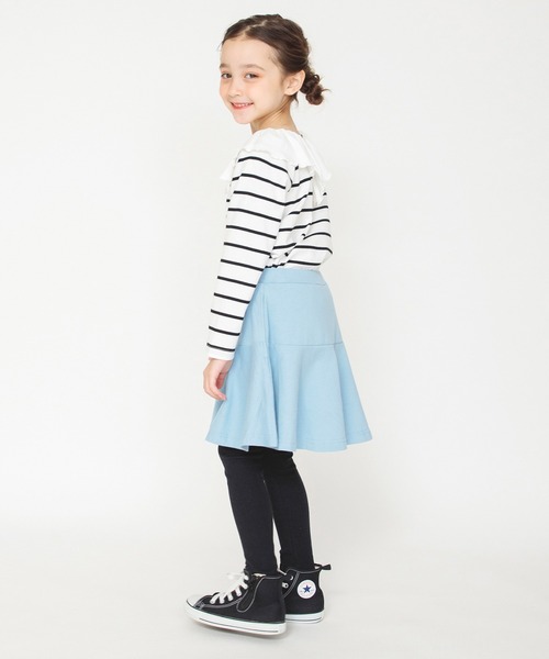 BRANSHES(ブランシェス)の「【WEB限定】フレアスカッツ(スカート・キッズ・ラベンダー/杢グレー/ブルーグレー/ブラック・100/90/110/120/140/130)」の13枚目の写真