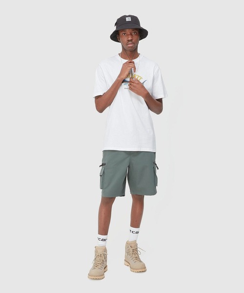 Carhartt WIP(カーハートダブリューアイピー)の「Carhartt WIP/カーハートダブリューアイピー S/S MARLIN T-SHIRT Tシャツ/カットソー/半袖 サーフ/フィッシング グラフィック I032035(Tシャツ/カットソー・メンズ・ブラック/ホワイト・L/XL/M)」の5枚目の写真