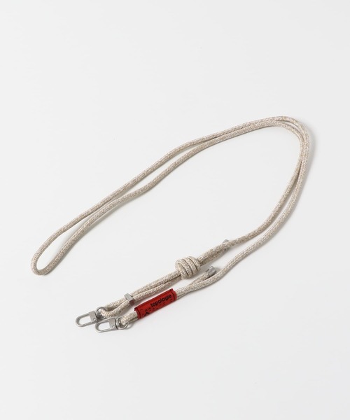 KBF(ケイビーエフ)の「TOPOLOGIE 6.0mm ROPE STRAP(スマホグッズ・レディース・ブラック系その他/ベージュ/ベージュ系その他・ONE)」の3枚目の写真