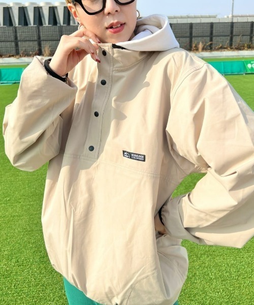 CAMP7（キャンプセブン）の「【CAMP7】プルオーバースナップシャツ（シャツ/ブラウス・メンズ・ブラック/ベージュ・M/XL/L）」の2枚目の写真