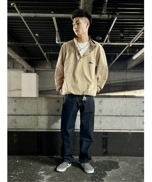 CAMP7（キャンプセブン）の「【CAMP7】プルオーバースナップシャツ（シャツ/ブラウス・メンズ・ブラック/ベージュ・M/XL/L）」の8枚目の写真