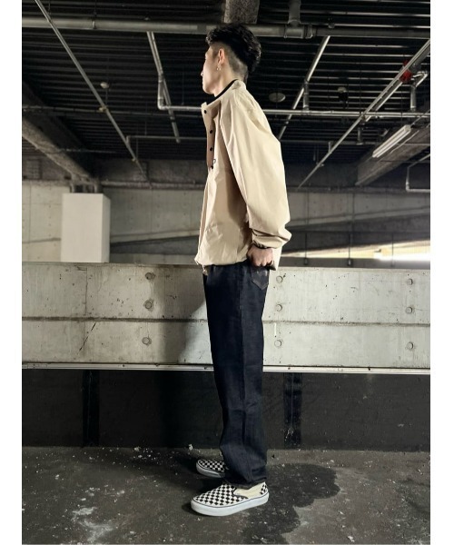 CAMP7（キャンプセブン）の「【CAMP7】プルオーバースナップシャツ（シャツ/ブラウス・メンズ・ブラック/ベージュ・M/XL/L）」の9枚目の写真