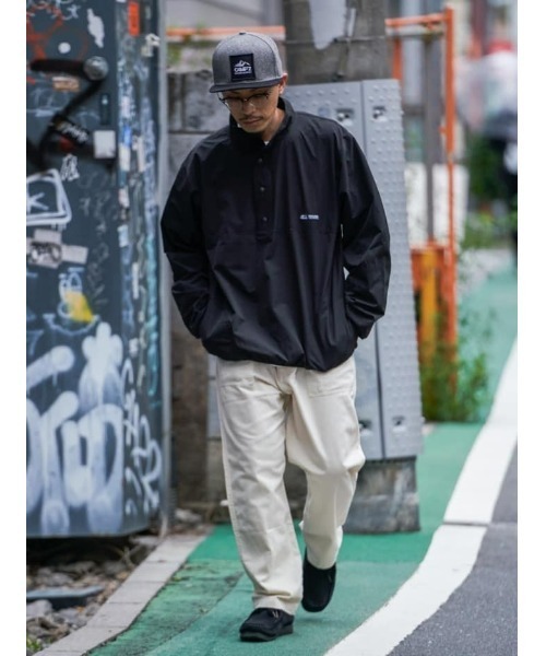 CAMP7（キャンプセブン）の「【CAMP7】プルオーバースナップシャツ（シャツ/ブラウス・メンズ・ブラック/ベージュ・M/XL/L）」の3枚目の写真