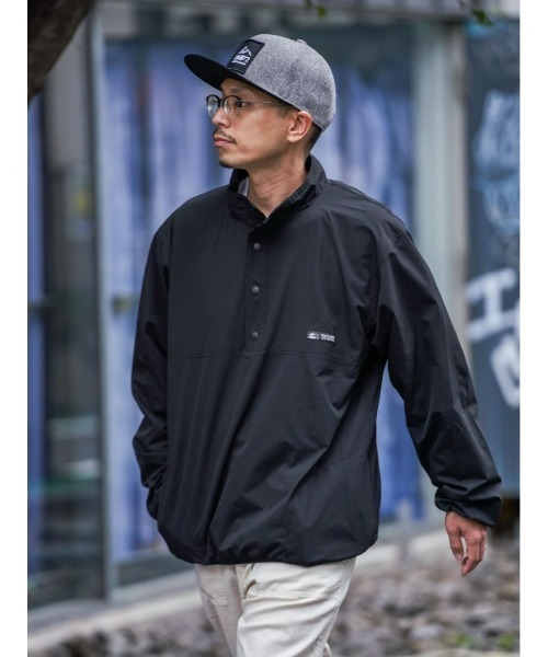 CAMP7（キャンプセブン）の「【CAMP7】プルオーバースナップシャツ（シャツ/ブラウス・メンズ・ブラック/ベージュ・M/XL/L）」の4枚目の写真