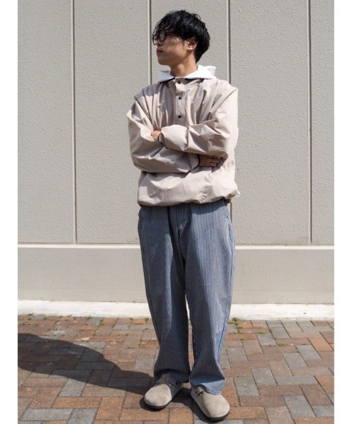 CAMP7（キャンプセブン）の「【CAMP7】プルオーバースナップシャツ（シャツ/ブラウス・メンズ・ブラック/ベージュ・M/XL/L）」の15枚目の写真