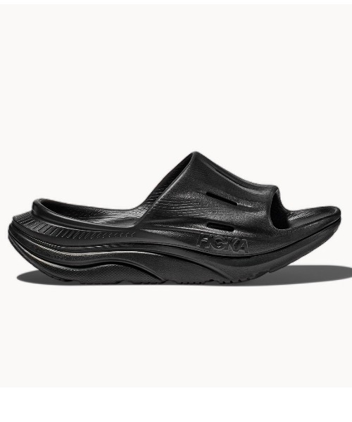 HOKA(ホカ)の「HOKA ONE ONE / ホカ オネオネ U ORA RECOVERY SLIDE3 オラリカバリースライド3(サンダル・レディース・ブラック・23/24/25)」の3枚目の写真