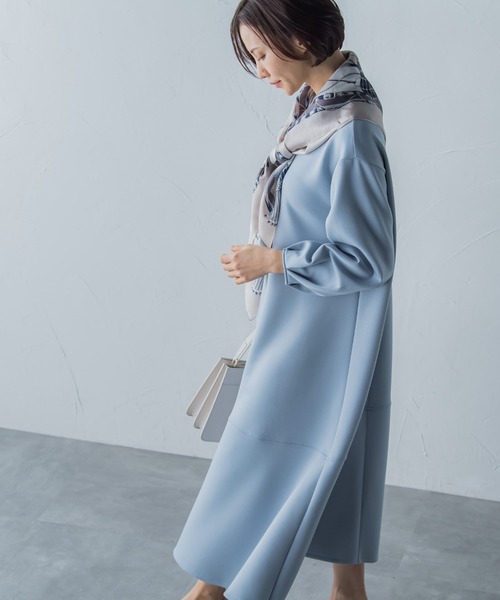 【WEB別注】【Sサイズ・丈長めあり】とろける万能ワンピース≪洗濯機で洗える≫