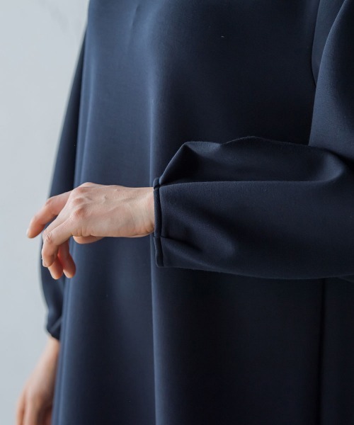 【WEB別注】【Sサイズ・丈長めあり】とろける万能ワンピース≪洗濯機で洗える≫