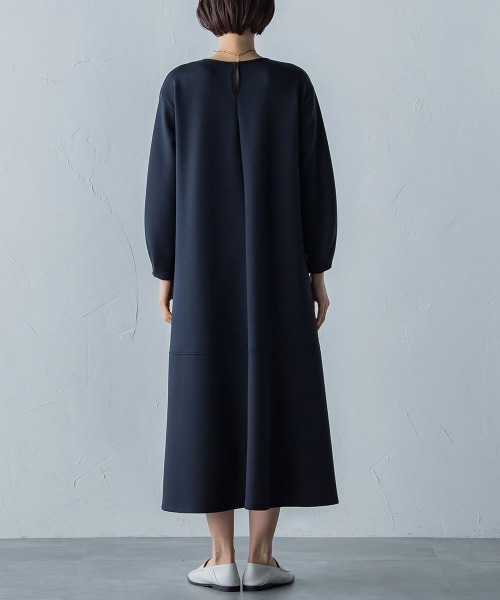 【WEB別注】【Sサイズ・丈長めあり】とろける万能ワンピース≪洗濯機で洗える≫