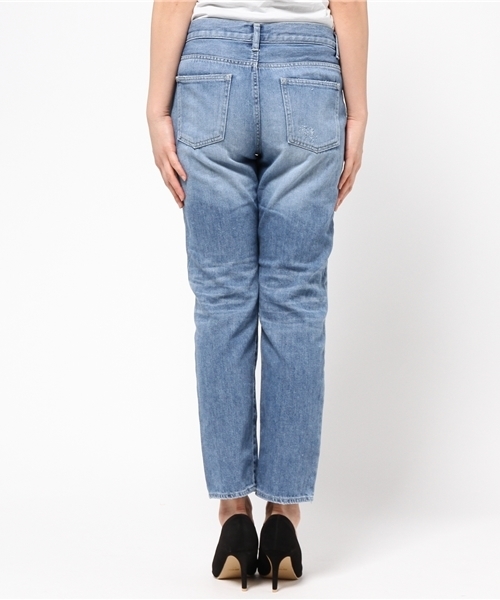 FORDMILLS（フォードミルズ）の「クラッシュデニム（デニムパンツ・レディース・ホワイト/ブルー・40/38/36/34）」の10枚目の写真