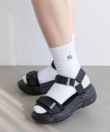 GLOBAL WORK | モテシャレ厚底サンダル/AND YUA ANY/181941(サンダル)