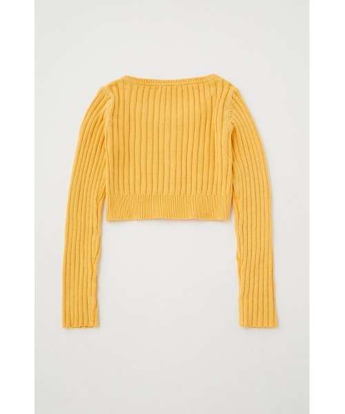 MOUSSY（マウジー）の「STONE WASH ZIP UP KNIT カーディガン