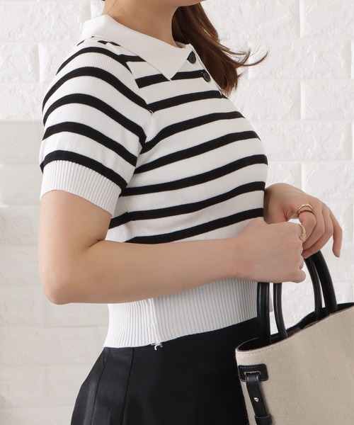 【土日限定お値下げ】LEONARD paris 半袖トップス 美品 na-00199_5.jpg