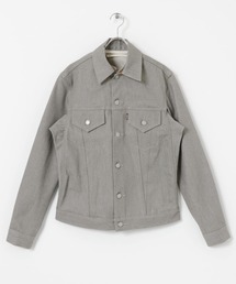 Scye　Melange Grey Denim Jacket