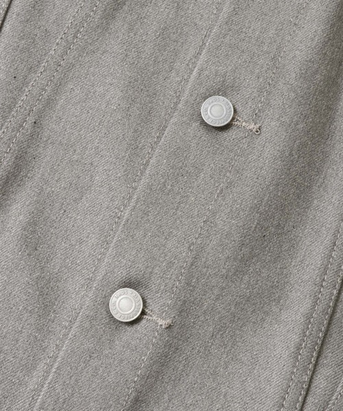 Scye（サイ）の「Scye　Melange Grey Denim Jacket（デニムジャケット・メンズ・グレー・38/36）」の12枚目の写真