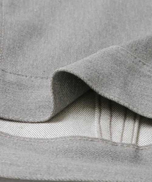 Scye（サイ）の「Scye　Melange Grey Denim Jacket（デニムジャケット・メンズ・グレー・38/36）」の15枚目の写真