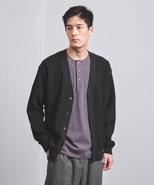UNITED ARROWS(ユナイテッドアローズ)の「GIMA ラッセル カーディガン(カーディガン/ボレロ・メンズ・ブラック/ブラウン・M/L/XL/S)」の6枚目の写真