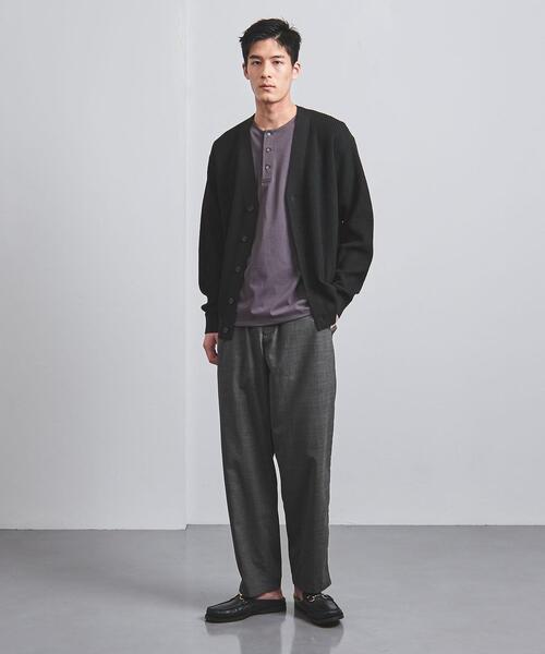 UNITED ARROWS(ユナイテッドアローズ)の「GIMA ラッセル カーディガン(カーディガン/ボレロ・メンズ・ブラック/ブラウン・M/L/XL/S)」の7枚目の写真