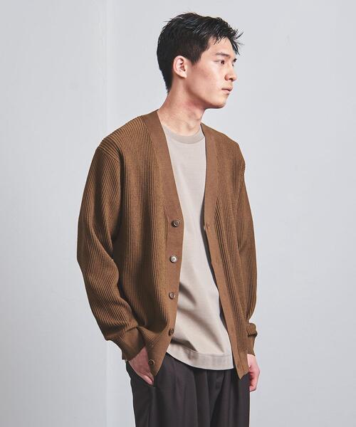 UNITED ARROWS(ユナイテッドアローズ)の「GIMA ラッセル カーディガン(カーディガン/ボレロ・メンズ・ブラック/ブラウン・M/L/XL/S)」の8枚目の写真