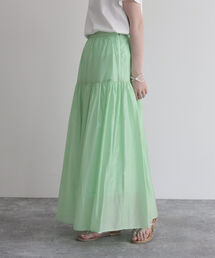 fredy emue | 【fredy emue/フレディエミュ】シアーギャザースカート(スカート)