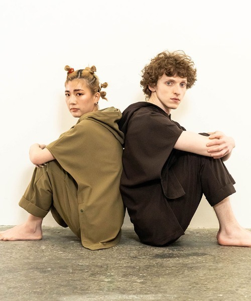 masterkey(マスターキー)の「mcg3265-COMFORT-HOODIE フーディーポンチョ(カーディガン/ボレロ・メンズ・サンドベージュ/ブラウン/ブラック・FREE)」の17枚目の写真