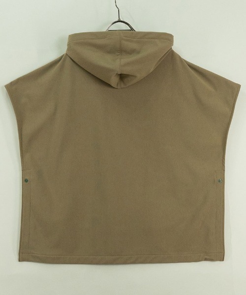 masterkey(マスターキー)の「mcg3265-COMFORT-HOODIE フーディーポンチョ(カーディガン/ボレロ・メンズ・サンドベージュ/ブラウン/ブラック・FREE)」の22枚目の写真