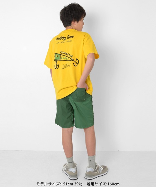 GLAZOS（グラソス）の「【接触冷感】フィッシングプリント半袖Tシャツ（Tシャツ/カットソー・キッズ・ブラック/イエロー・140cm/150cm/170cm/160cm）」の13枚目の写真