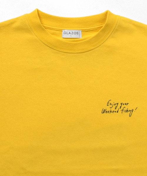 GLAZOS（グラソス）の「【接触冷感】フィッシングプリント半袖Tシャツ（Tシャツ/カットソー・キッズ・ブラック/イエロー・140cm/150cm/170cm/160cm）」の14枚目の写真