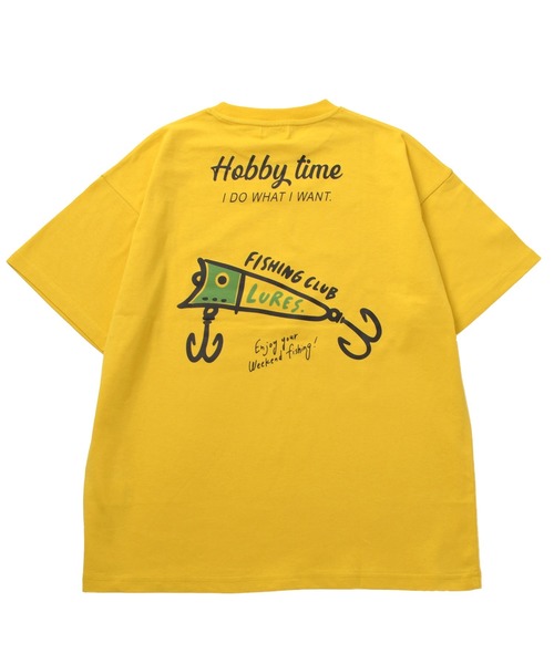 GLAZOS（グラソス）の「【接触冷感】フィッシングプリント半袖Tシャツ（Tシャツ/カットソー・キッズ・ブラック/イエロー・140cm/150cm/170cm/160cm）」の6枚目の写真