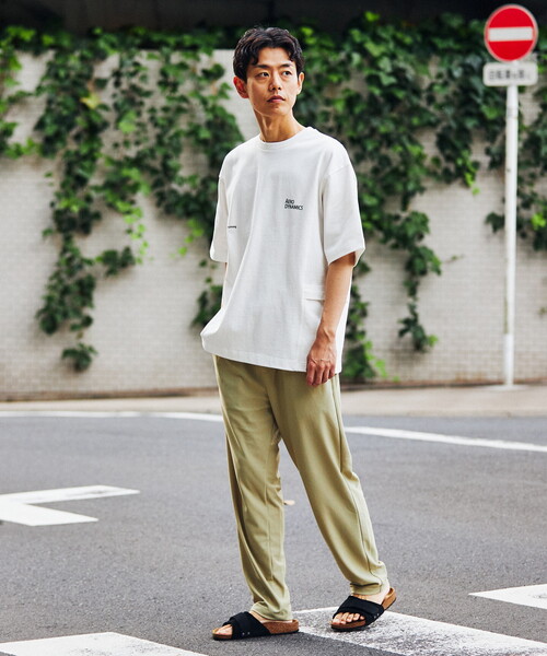 B.C STOCK(ベーセーストック)の「《追加》OLIVEDRAB キャリーポケット 半袖Tシャツ(Tシャツ/カットソー・メンズ・ブラック/ホワイト/ベージュ/グリーン系その他・MEDIUM/LARGE/X-LARGE)」の14枚目の写真