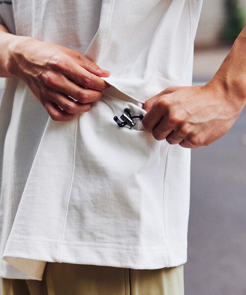 B.C STOCK(ベーセーストック)の「《追加》OLIVEDRAB キャリーポケット 半袖Tシャツ(Tシャツ/カットソー・メンズ・ブラック/ホワイト/ベージュ/グリーン系その他・MEDIUM/LARGE/X-LARGE)」の19枚目の写真