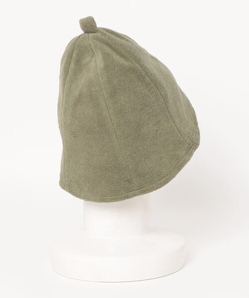 MAISON mou（メゾンムー）の「【sownoas/サウノアーズ】サウナハット（ハット・レディース・ネイビー/カーキ・FREE）」の3枚目の写真