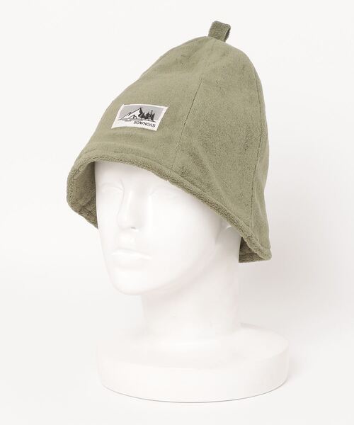 MAISON mou（メゾンムー）の「【sownoas/サウノアーズ】サウナハット（ハット・レディース・ネイビー/カーキ・FREE）」の22枚目の写真