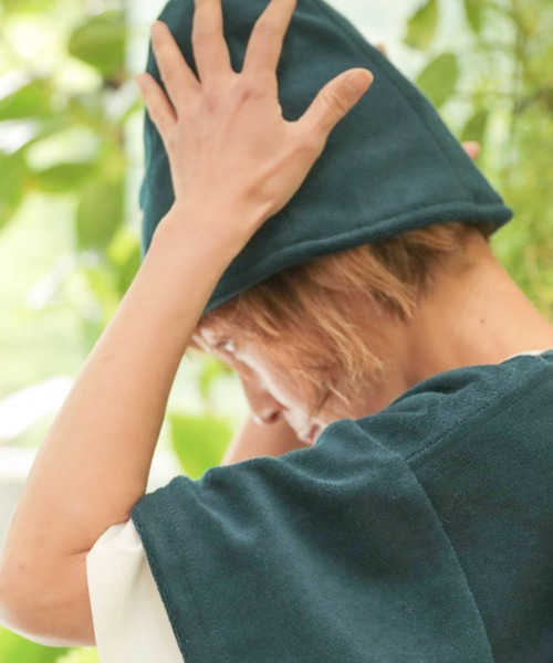 MAISON mou（メゾンムー）の「【sownoas/サウノアーズ】サウナハット（ハット・レディース・ネイビー/カーキ・FREE）」の20枚目の写真